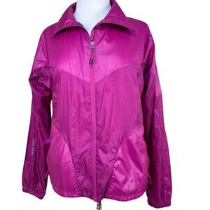 Kari Traa Women's Hooded Windbreaker Jacket Size Medium Casual